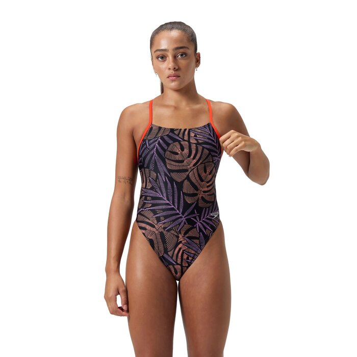 Speedo ECO+ ALLOV TIE-BACK 1P GRE/ORA