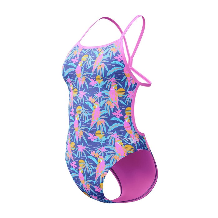 Speedo END+ ALLOV VBACK BLU/PUR