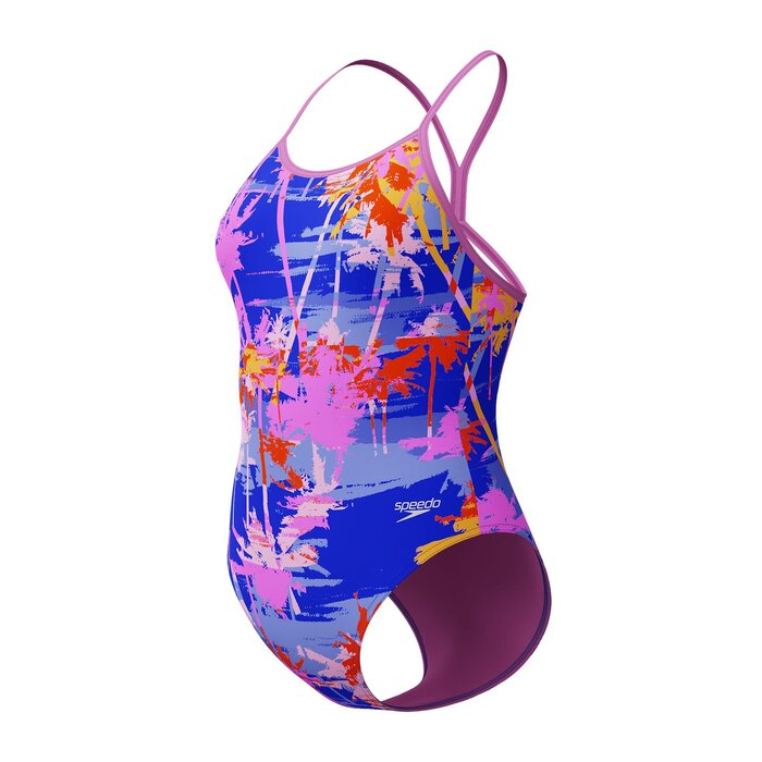 Speedo END+ ALLOV DIG VBACK BLU/PIN..