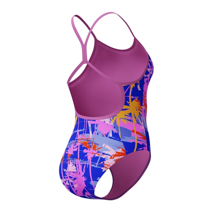 Speedo ECO+ ALLOV DIG VBACK BLU/PIN..