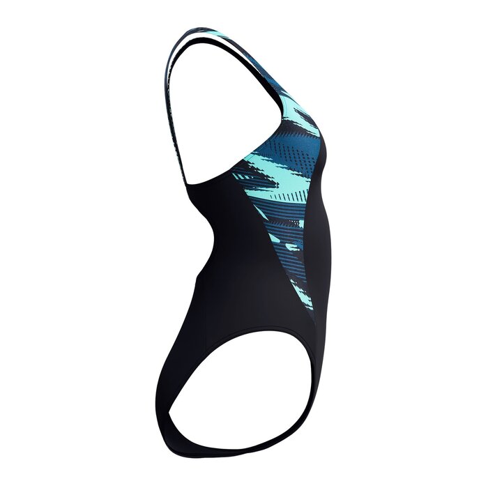 Speedo ECO+ H-BOOM SPLICE MUSCLEB BLA/GRN
