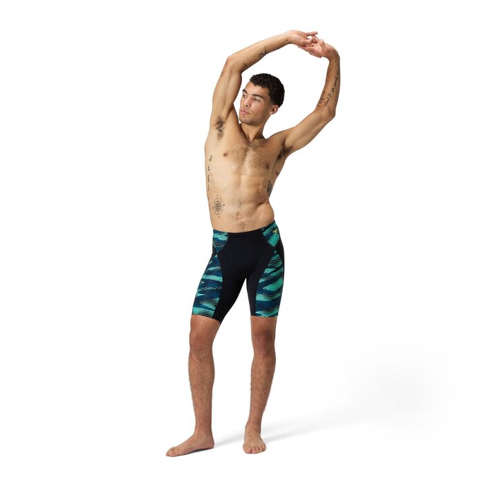 Speedo END+M COMPRESSION JAM BLA/BLU.