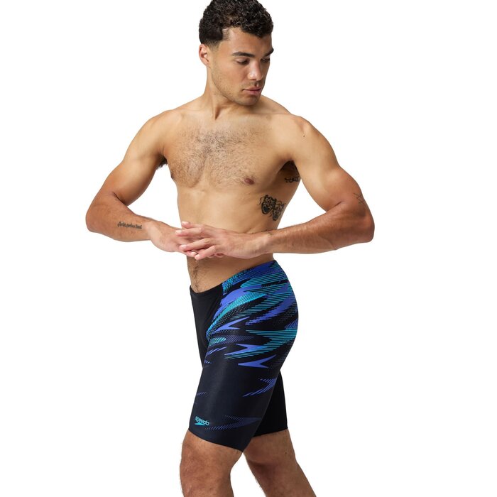 Speedo END+ HYPERBOOM V-CUT JAM BLA/BLU