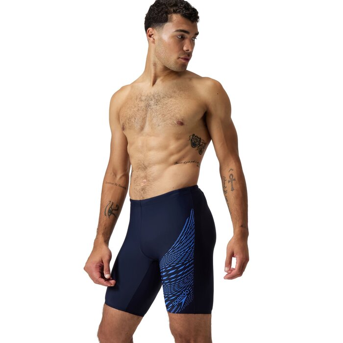 Speedo ECO MEDLEY LOGO JAM NAV/BLU..