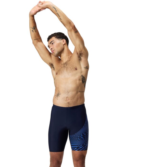 Speedo ECO MEDLEY LOGO JAM NAV/BLU..