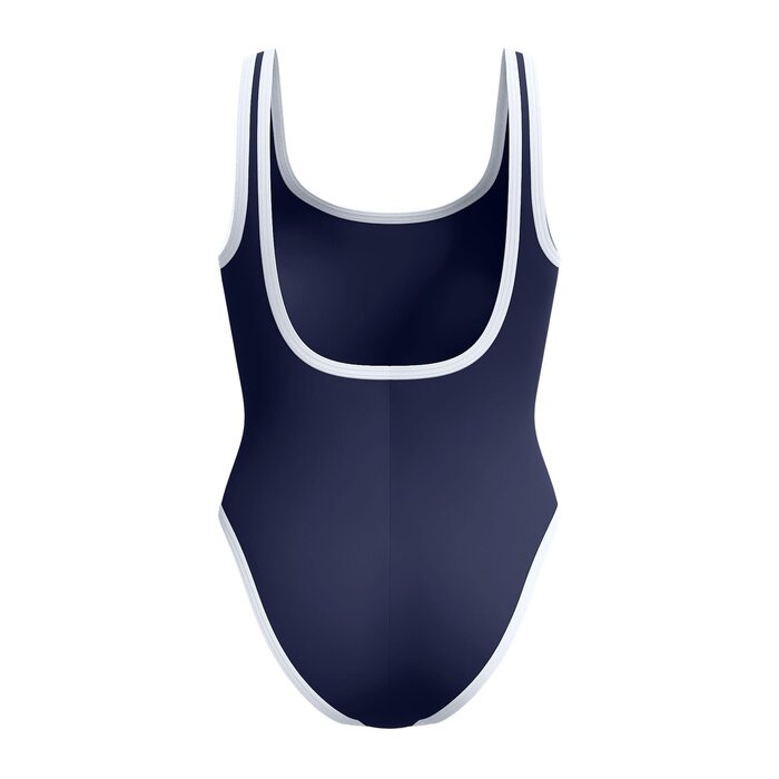 Speedo ECO SOLID BOUND SCOOP 1P NAV/WHI