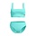 ECO TEXTURED DEEP U-BACK 2PC BLU.