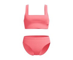 Speedo ECO TEXTURED DEEP U-BACK 2PC ORA