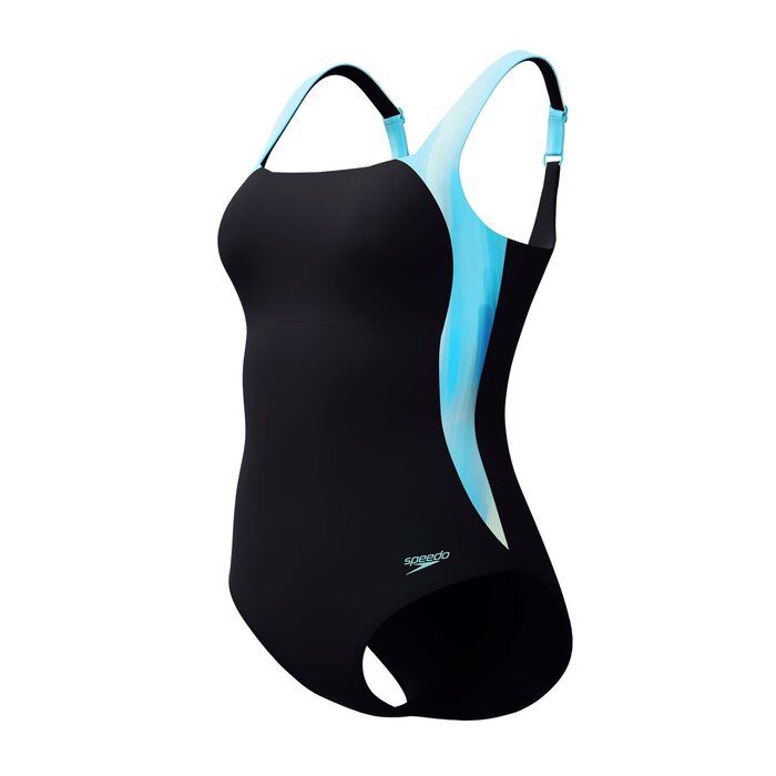 Speedo ECO LUNALUSTRE PR SHAPING 1P BLA/BLU