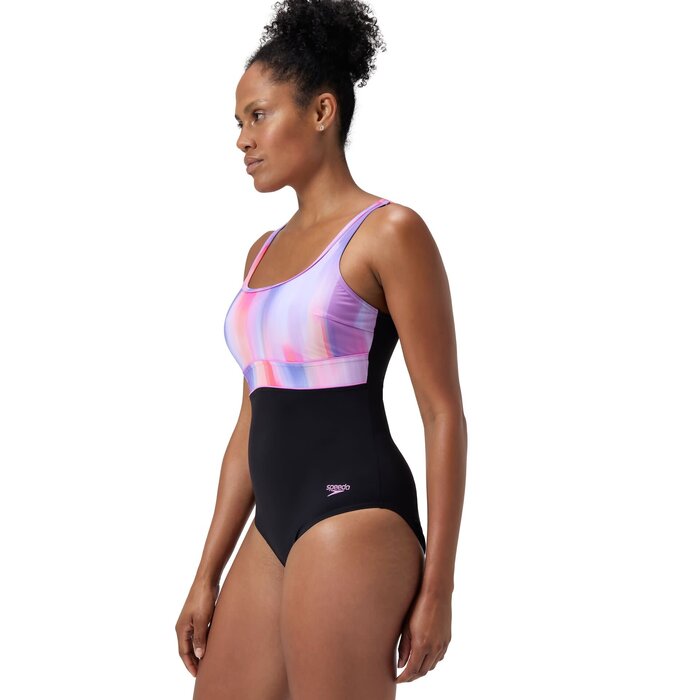 Speedo NEW CONTOUR ECLIPSE PR 1P BLA/PUR