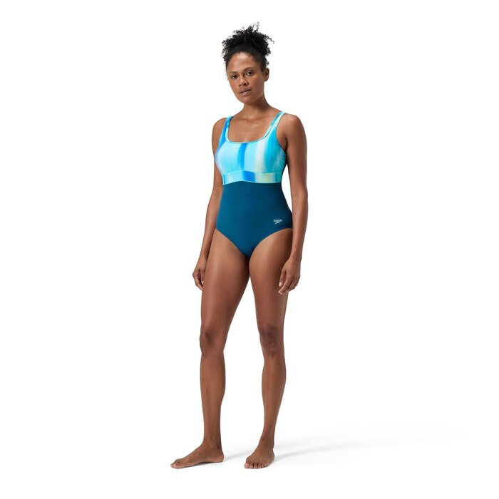 Speedo NEW CONTOUR ECLIPSE PR 1P GRN/BLU