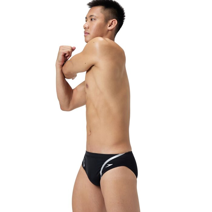 Speedo ECO+ VANQUISHER BRIEF BLA/SIL