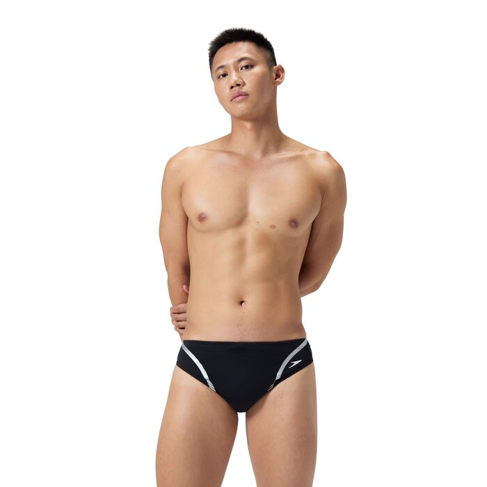 Speedo END+ VANQUISHER BRIEF BLA/SIL