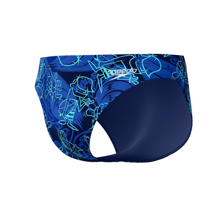 Speedo PRINT BEACHSTAR BRIEF 2 BLU/BLA