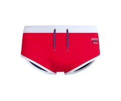 Speedo ECO JETSTREAM RETRO LOGO BRIEF RED/WHI