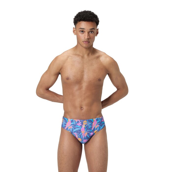 Speedo ECO+ 8C ALLOV DIG BRIEF BLU/PUR