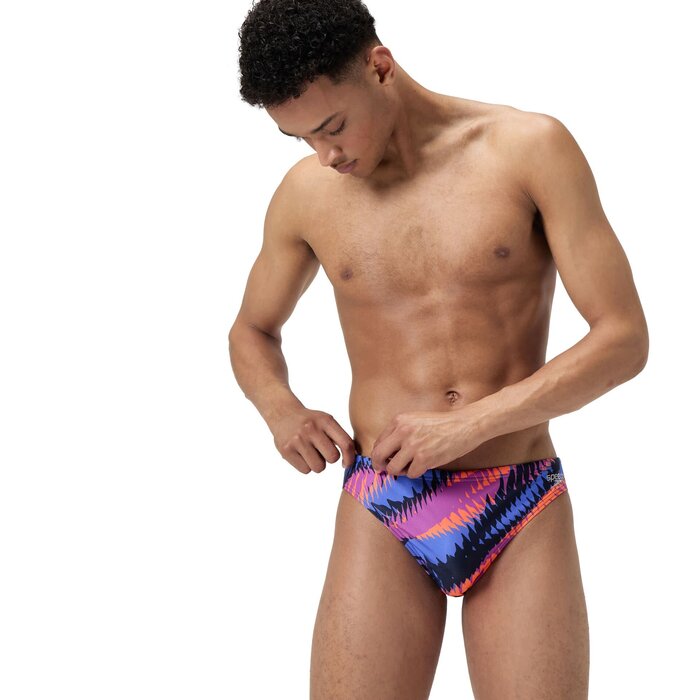 Speedo END+ 5C ALLOV DIG BRIEF PIN/BLU