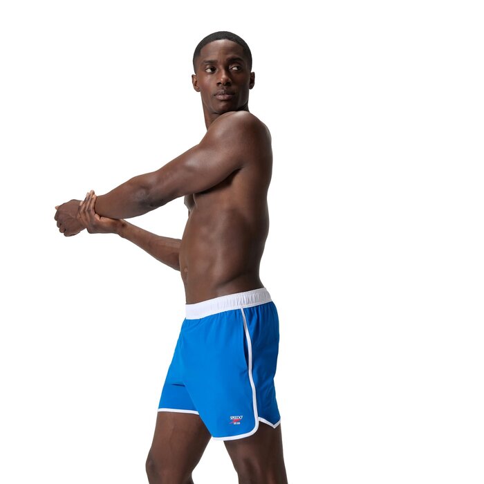 Speedo JETSTREAM RETRO LOGO VOLLEY 16 BLU/WHI