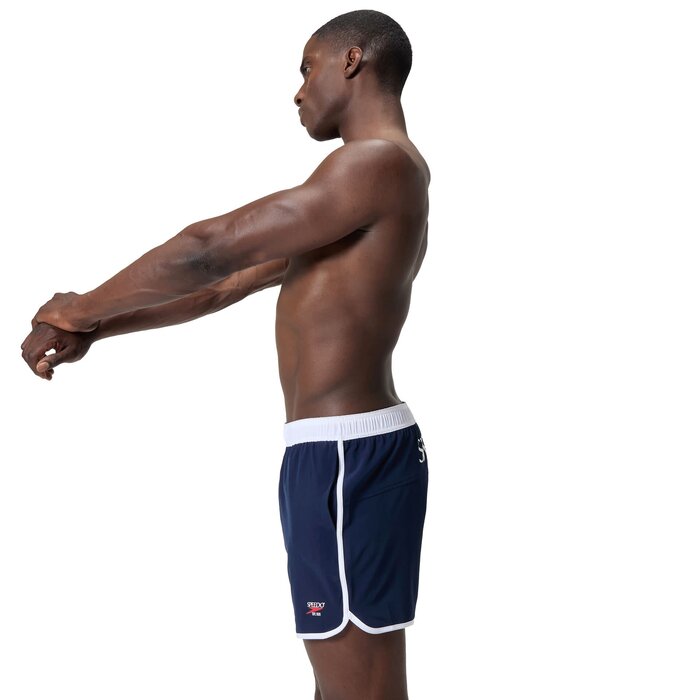 Speedo JETSTREAM RETRO LOGO VOLLEY 16 NAV/WHI