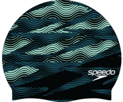 Speedo SLOGAN PRINT CAP GRN