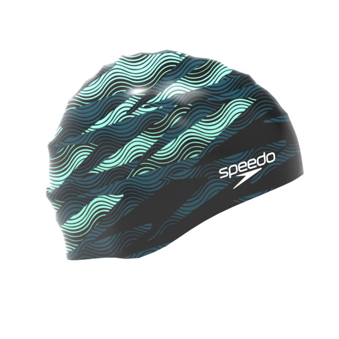 Speedo SLOGAN PRINT CAP GRN