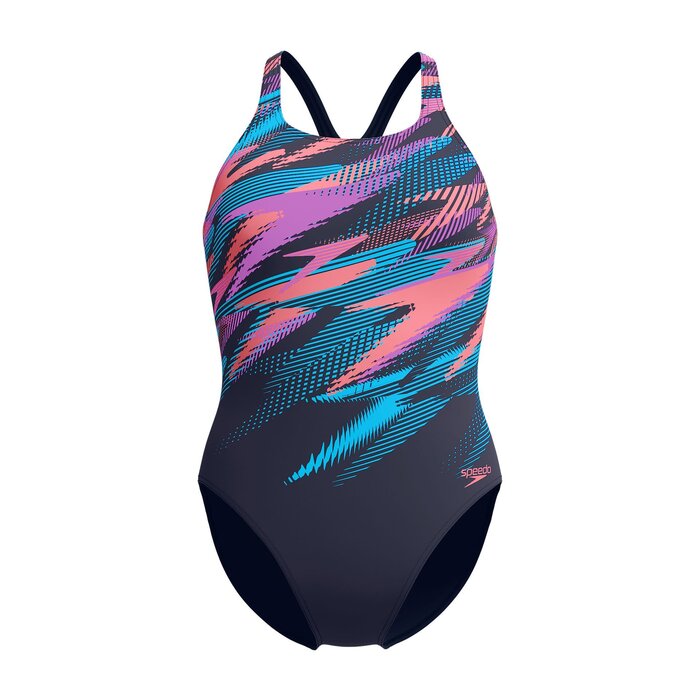Speedo ECO+ DIG PRINTED MEDALIST NAV/ORA