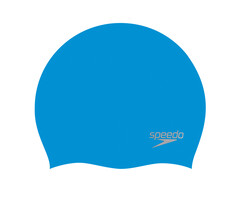 Speedo PLAIN MOULDED SIL CAP BLU