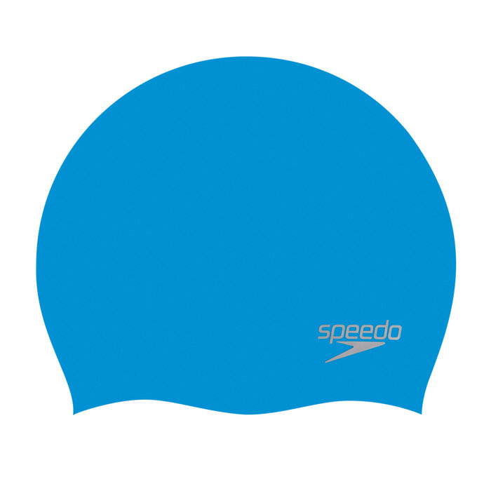 Speedo PLAIN MOULDED SIL CAP BLU