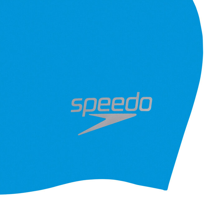Speedo PLAIN MOULDED SIL CAP BLU