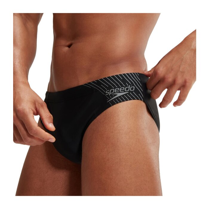 Speedo MEDLEY LOGO 7CM BRIEF BLA/GRE
