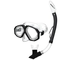 Speedo LEISURE DUAL LENSES COMBO BLA/CLE