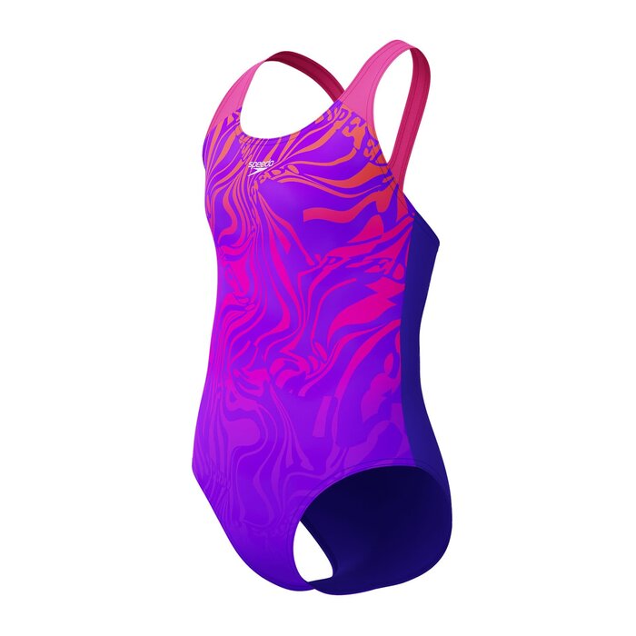 Speedo ECO DIG PLACEM SPLASHB PUR/PIN