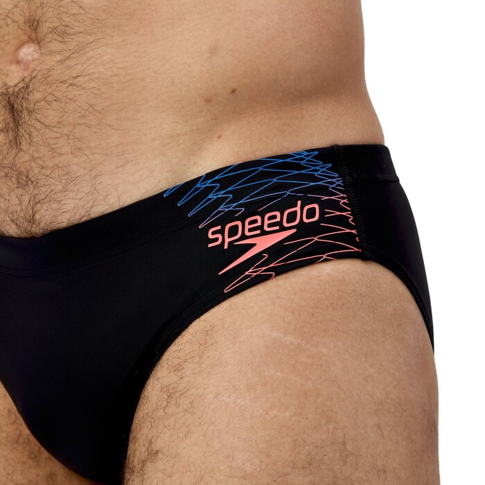 Speedo MEDLEY LOGO 7C BRIEF BLA/ORA