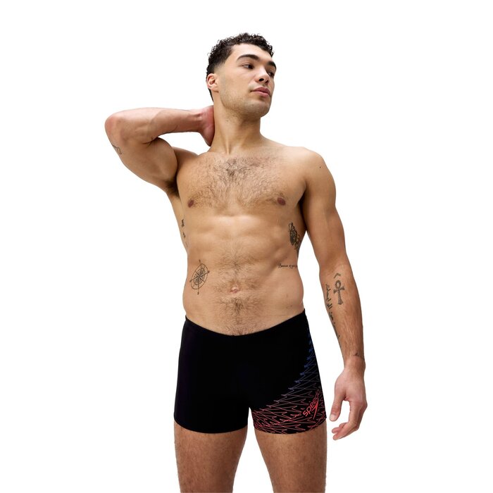 Speedo MEDLEY LOGO AQSH BLA/ORA