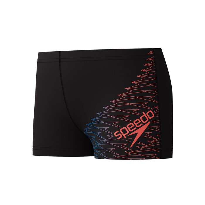 Speedo MEDLEY LOGO AQSH BLA/RED
