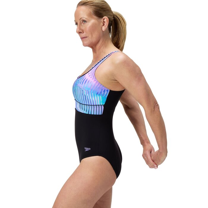 Speedo ECO NEW CONTOUR ECLIPSE PR 1P BLA/BLU