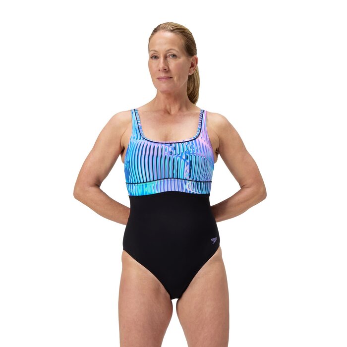 Speedo ECO NEW CONTOUR ECLIPSE PR 1P BLA/BLU