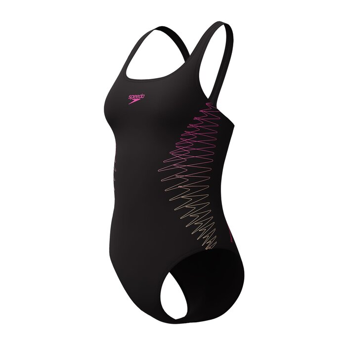 Speedo PLACEM MUSCLEB 1P BLA/PIN