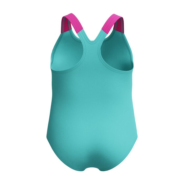 Speedo ECO PLACEM PRINT SWIMSUIT GRN/PIN