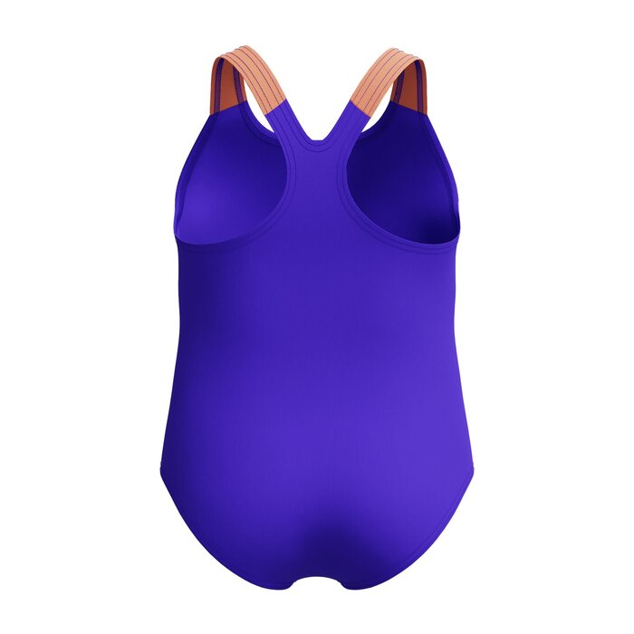 Speedo PLACEM PRINT SWIMSUIT PUR/ORA