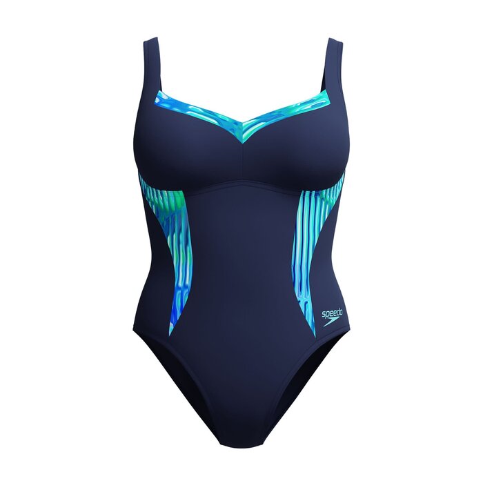 Speedo SHAP PR PANEL LLUSTRE NAV/GRN