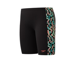 Speedo END+ DIG PANEL JAM BLA/RED