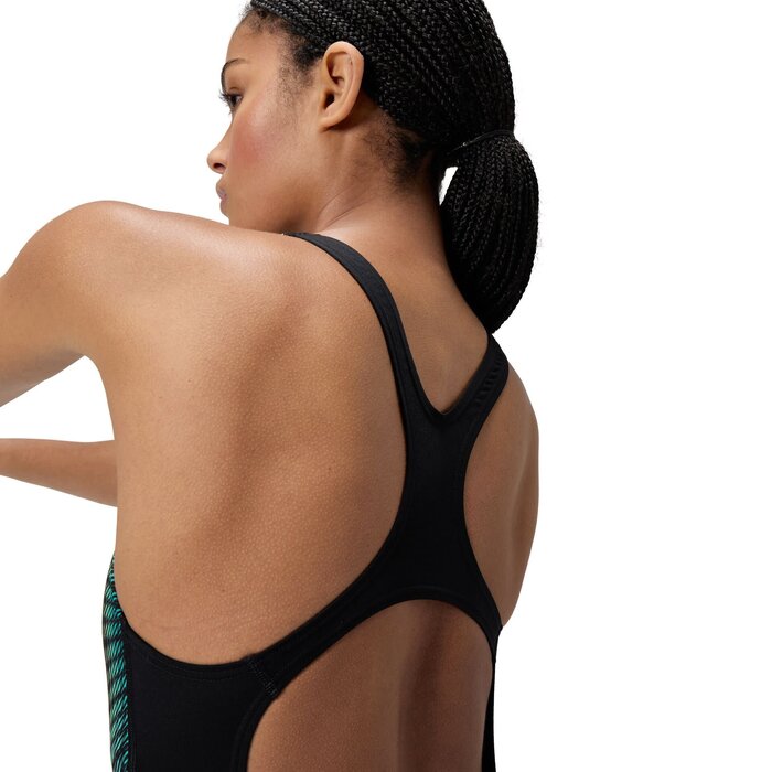 Speedo END+ DIG PLACEM MEDALIST BLA/GRN