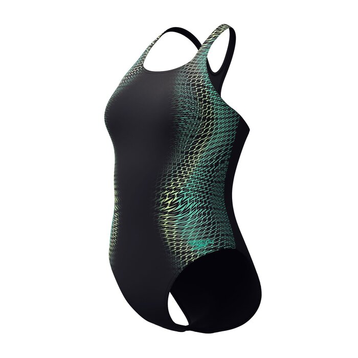 Speedo END+ DIG PLACEM MEDALIST BLA/GRN