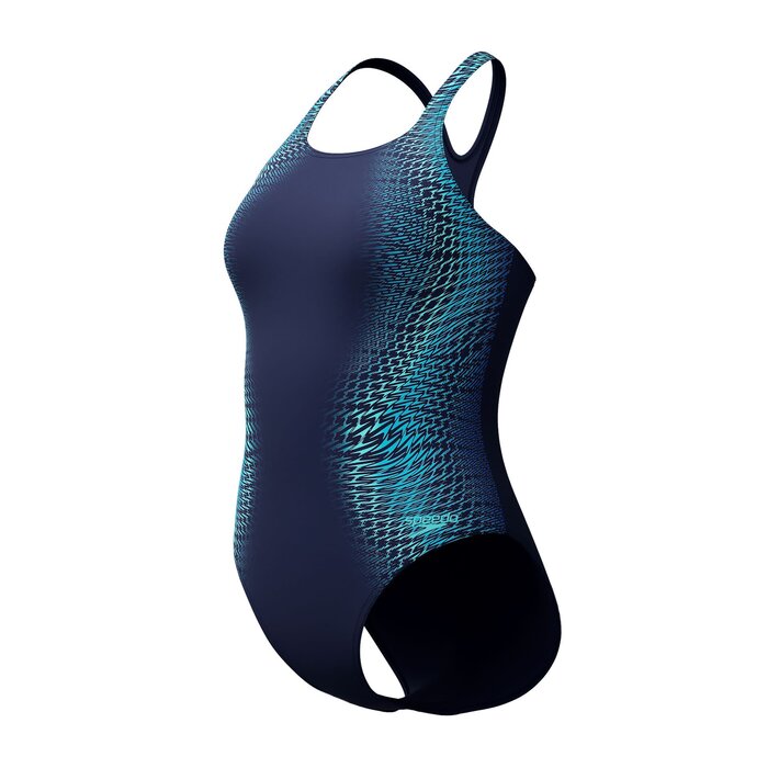 Speedo END+ DIG PLACEM MEDALIST NAV/BLU