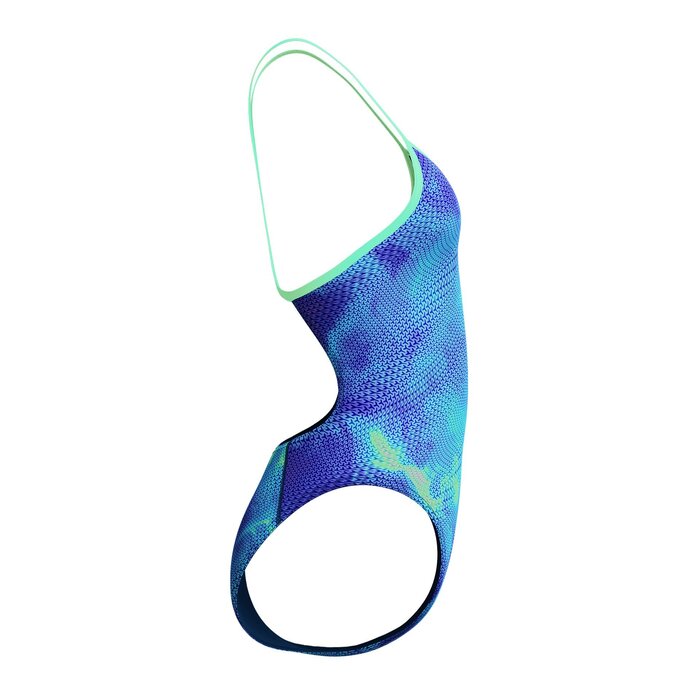 Speedo END+ FL PRINT TURNB BLU/GRN