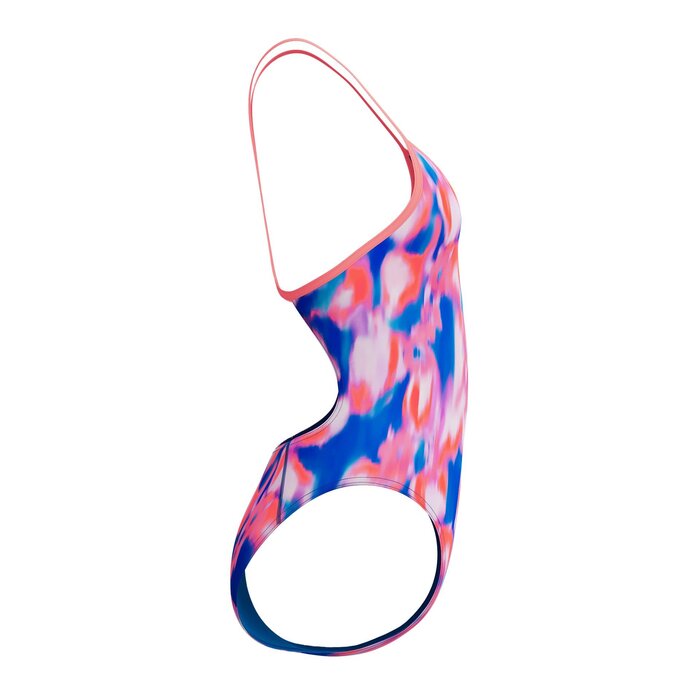 Speedo END+ FL PRINT TURNB BLU/ORA