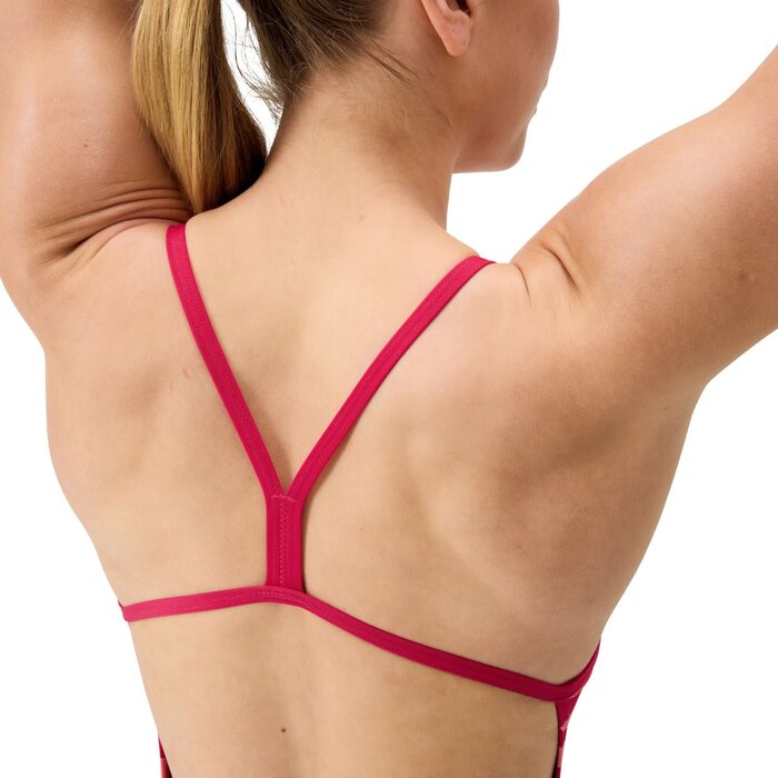 Speedo ECO+ FL PRINT V-BACK 2.0 RED/ORA