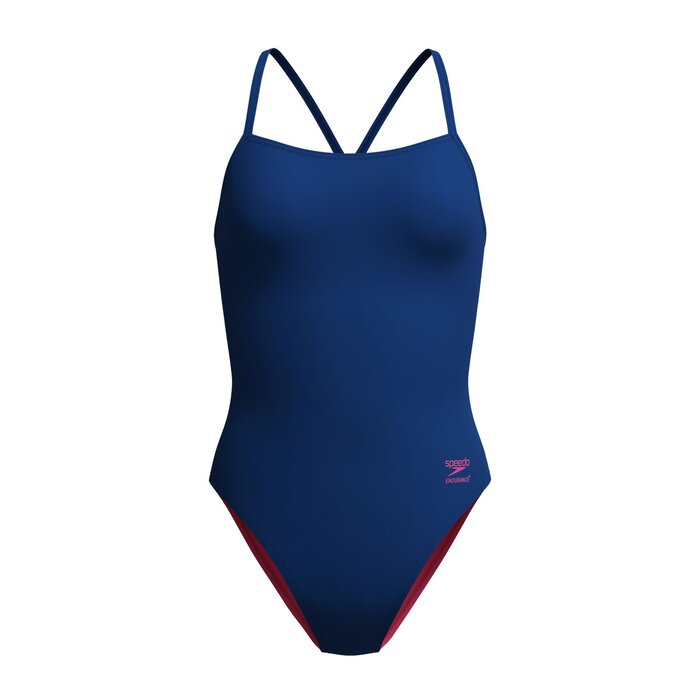 Speedo END+ FL SOLID V-BACK 2.0 AF BLU