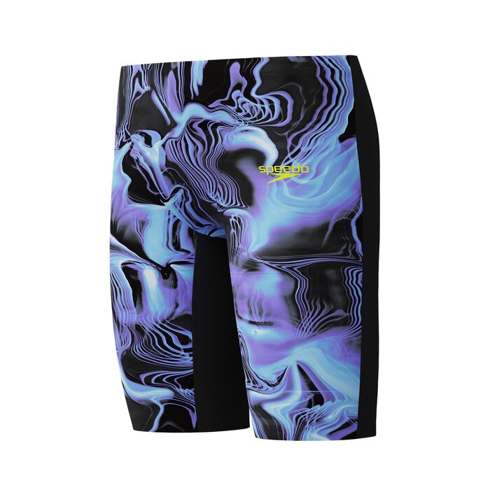 Speedo END+ FS HI WAIST JAM BLA/BLU